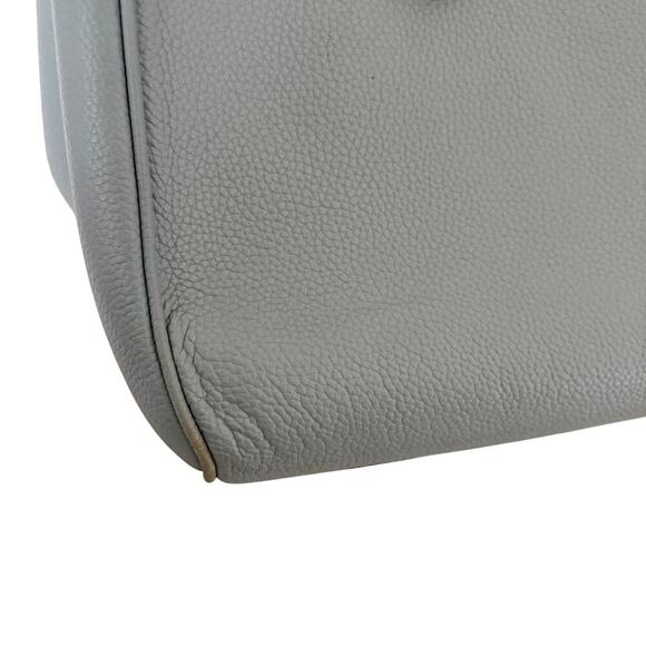 Kate Spade New York blue leather satchel handbag tote purse - Picture 6 of 14